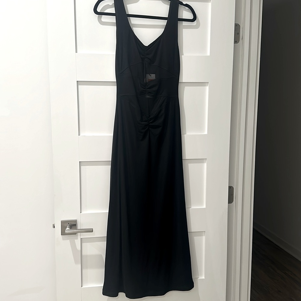 Cider Mesh Sweetheart Cut Out Cami Mermaid Maxi Dress